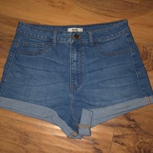 highwaisted shorts from F21